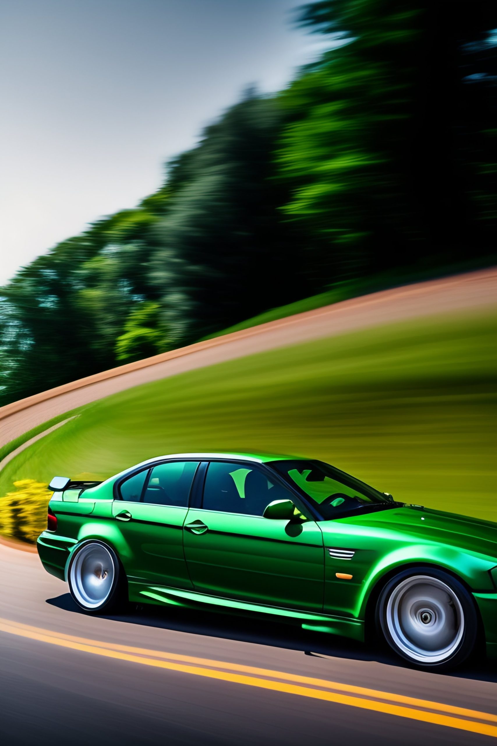 green e46 bmw